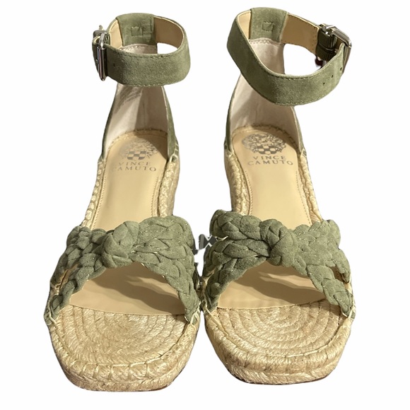 Vince Camuto Jadeya Braided Espadrille Wedges 0333 - Picture 3 of 5